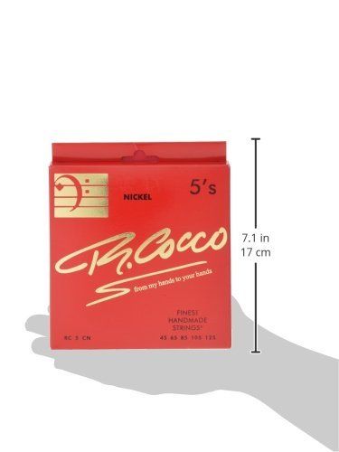 R. Cocco base string for 5 strings RC 5 C N (nickel. 045 -. 125) NEW from Japan_2