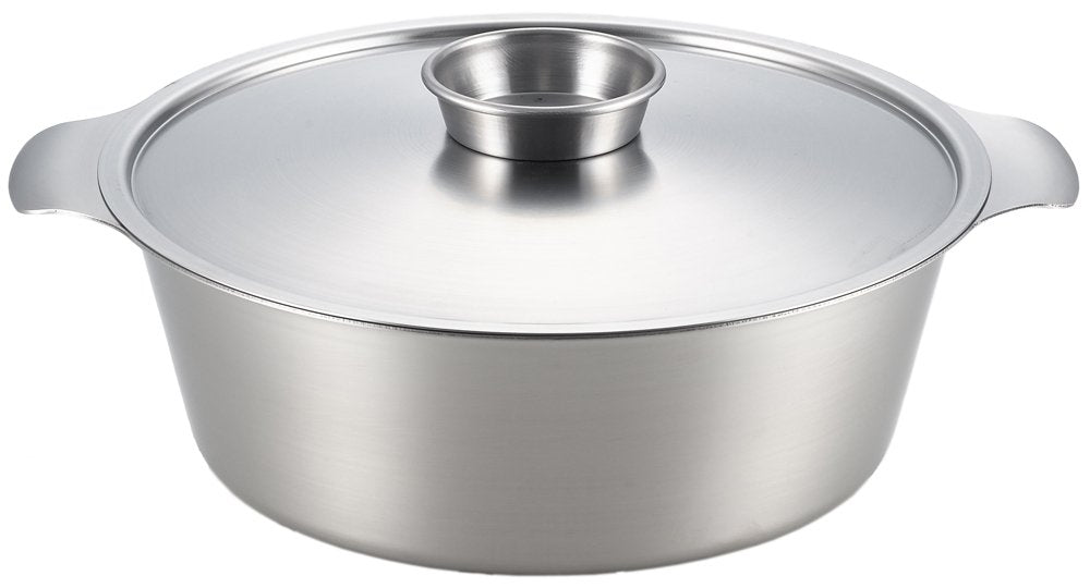 Yoshikawa zei Stainles Steel Shabu Shabu Nabe Pot 26cm SJ1678 Boiled Slice Pork_1