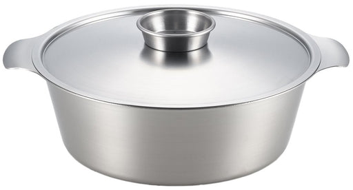 Yoshikawa zei Stainles Steel Shabu Shabu Nabe Pot 26cm SJ1678 Boiled Slice Pork_1