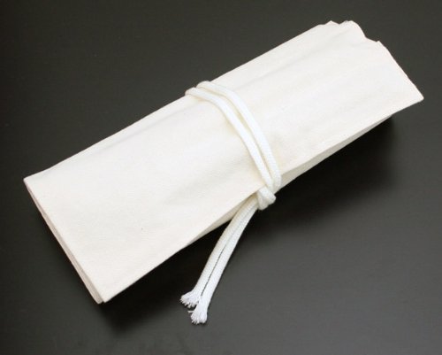 Yoshiharu Cutlery Wood Carving Chisels Cloth Case In 10 Set W-10 MADE IN JAPAN_4