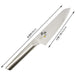 KAI Seki magoroku 10000ST Santoku Kitchen knife 165mm AB-5290 All StainlessSteel_4