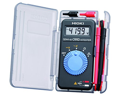 New HIOKI POCKET DIGITAL MULTIMETER CARD TESTER 3244-60 MADE IN JAPAN_1