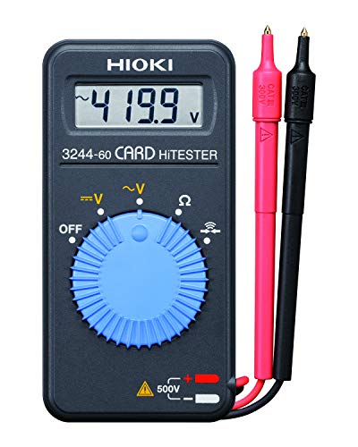 New HIOKI POCKET DIGITAL MULTIMETER CARD TESTER 3244-60 MADE IN JAPAN_4