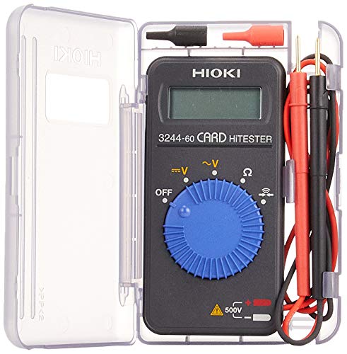 New HIOKI POCKET DIGITAL MULTIMETER CARD TESTER 3244-60 MADE IN JAPAN_6