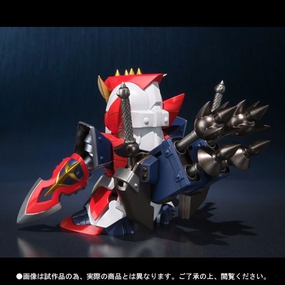 SDX SD Gundam Gaiden WARRIOR DOUBLE ZETA GUNDAM Action Figure BANDAI from Japan_6