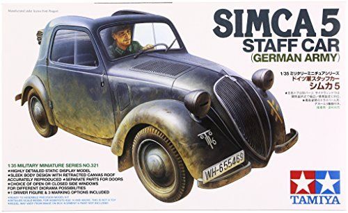 TAMIYA 1/35 Stuff Car Simca 5 Stuff Car German Army Model Kit NEW from Japan_1