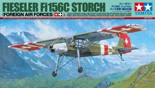 TAMIYA Fieseler Fi156C Storch Foreign Air Forces Model Kit NEW from Japan_2