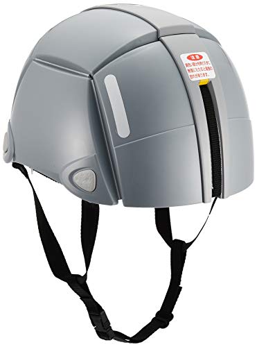 TOYO SAFETY Folding Helmet Bloom No.100. Gray NEW from Japan_2