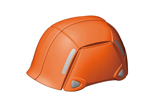 TOYO No.100 Safety Hard Hat for disaster prevention folding helmet Orange NEW_1