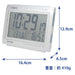 Casio Digital Alarm Clock temperature hygrometer night view light DQL-130NJ-8JF_3