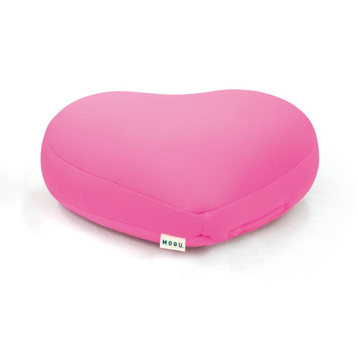 MOGU Heart Pillow Cushion Shocking Pink 836137 polystyrene beads Made in Japan_2