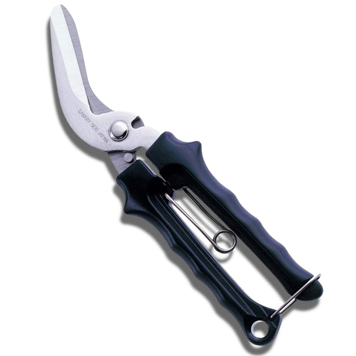 Hasegawa Hamono Arm Wrestler Carpet Cutting Scissors Black NAW-205B Stainless_1