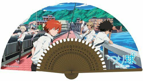Tsuritama Folding fan NEW from Japan_1