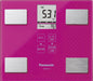 Panasonic body weight & composition meter vivid pink EW-FA13-VP Battery Powered_1