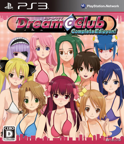 DREAM C CLUB Complete Edipyon! PS3 D3 PUBLISHER BLJS-10203 Romance simulation_1
