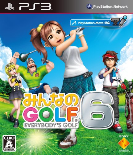 PS3 Game Software Everybodys GOLF 6  BCJS-30089 Multi Player, Full HD Sport Game_1