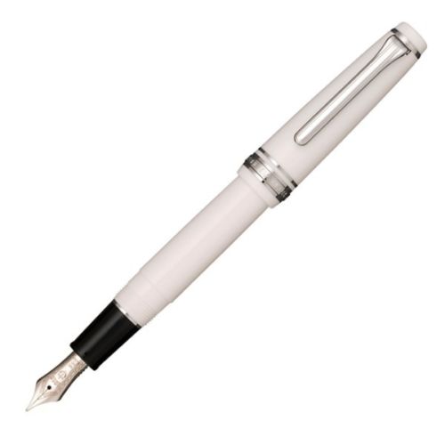 SAILOR 11-1222 Fountain Pen Professional Gear Slim Silver White Medium_1