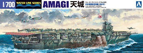 Aoshima 1/700 I.J.N Aircraft Carrier AMAGI Plastic Model Kit from Japan NEW_1