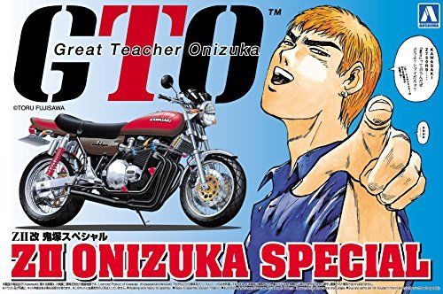 Aoshima 1/12 BIKE GTO ZII Custom Oniduka Special Plastic Model Kit from Japan_1