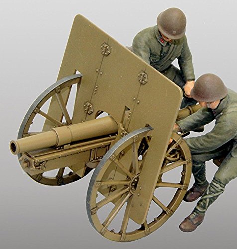 1/35 Fine Molds Japanese army 41 sets mountain gun mountain gun soldier plastic_2