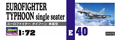 Hasegawa 1/72 Eurofighter Typhoon Single Seater Model Kit NEW from Japan_8