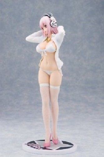 SkyTube Super Sonico Swim Wear Gravure White Ver. 1/6 Scale Figure from Japan_2