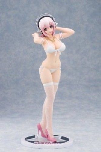 SkyTube Super Sonico Swim Wear Gravure White Ver. 1/6 Scale Figure from Japan_6