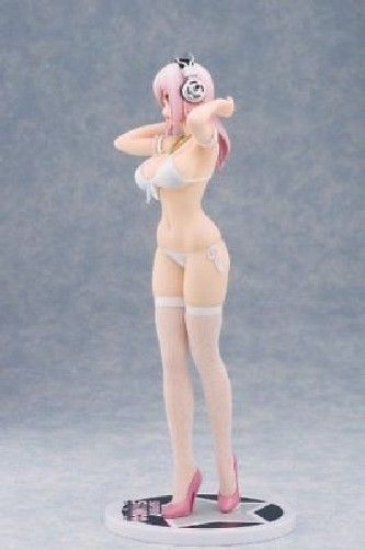 SkyTube Super Sonico Swim Wear Gravure White Ver. 1/6 Scale Figure from Japan_7