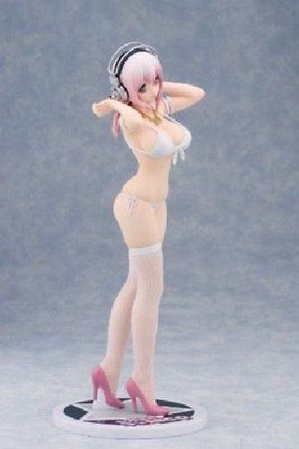 SkyTube Super Sonico Swim Wear Gravure White Ver. 1/6 Scale Figure from Japan_9