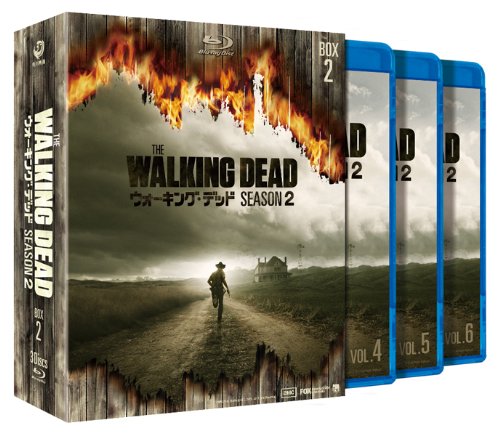 Walking Dead Season 2 Blu-ray BOX-2 (Region Free) DAXA-4235 Standard Edition NEW_1