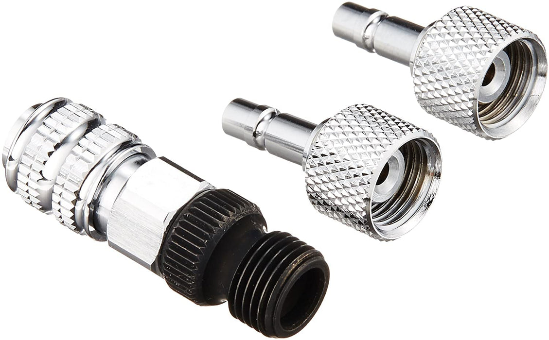 GSI Creos Mr. One Touch Mac Joint 1/8 (S)  Airbrush Accessory PS283 2-plugs NEW_1