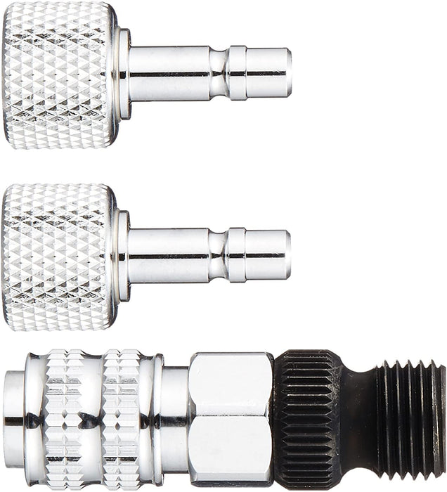 GSI Creos Mr. One Touch Mac Joint 1/8 (S)  Airbrush Accessory PS283 2-plugs NEW_3