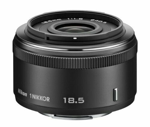 Nikon single-focus lens 1 NIKKOR 18.5mm f / 1.8 Black Nikon CX Format Only NEW_1