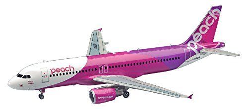 Hasegawa 1/200 Peach Aviation Airbus A320 Model Kit NEW from Japan_1