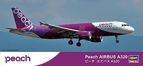 Hasegawa 1/200 Peach Aviation Airbus A320 Model Kit NEW from Japan_2