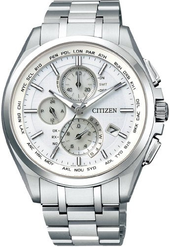 Citizen Attesa Eco-Drive AT8040-57A Radio Clock Direct Flight Made in Japan NEW_1