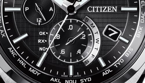Citizen Attesa Eco-Drive AT8040-57E Radio Clock Direct Flight Titanium Silver_9