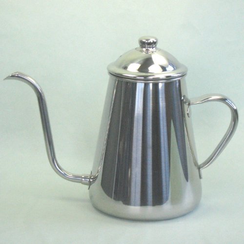 Takahiro drip coffee pot 1.5L Silver 18-8Stainless Steel IH compatible NEW_2