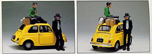1/24 Lupine III Castle of Cagliostro LUPIN III & FIAT Departure Model Kit NEW_3