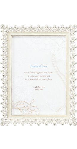 LADONNA Photo Frame White 11.6 x 15.4 cm NEW from Japan_1