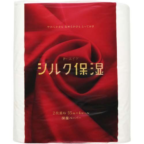 Peaid silk moisturizing toilet 35M 4 roll double NEW from Japan_1