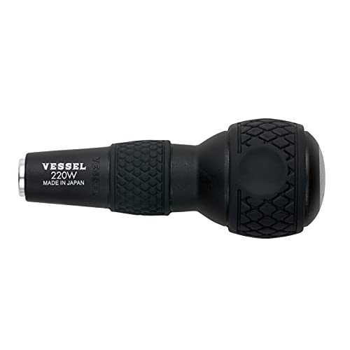 Vessel Driver Ball Grip for 6.35mm bit 220W Made in Japan Black 100mm NEW_1