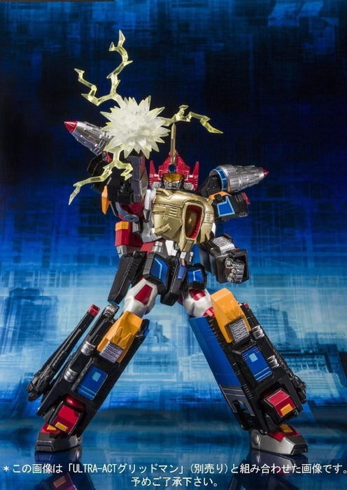 ULTRA-ACT Denkou Choujin Gridman THUNDER GRIDMAN Action Figure BANDAI from Japan_4