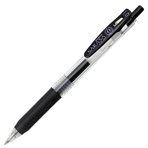 Zebra gel ballpoint pen Sarasa clip 1.0 black five P-JJE15-BK5 NEW from Japan_2