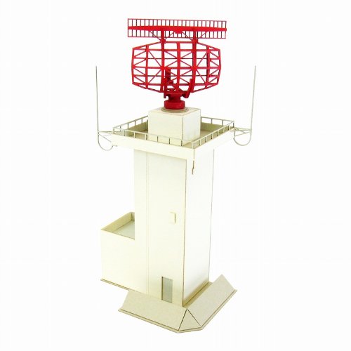 Sankei 1/144 N scale Aviation Aircraft Radar Tower MK08-05 Paper Craft NEW_2