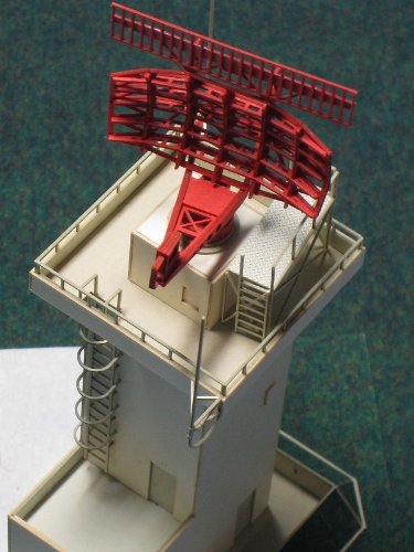 Sankei 1/144 N scale Aviation Aircraft Radar Tower MK08-05 Paper Craft NEW_3