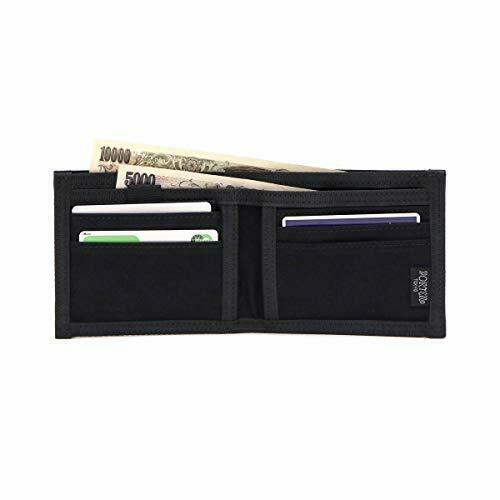 PORTER Yoshida Bag 650-09781 Bi Fold Wallet DRAWING Black NEW from Japan_5