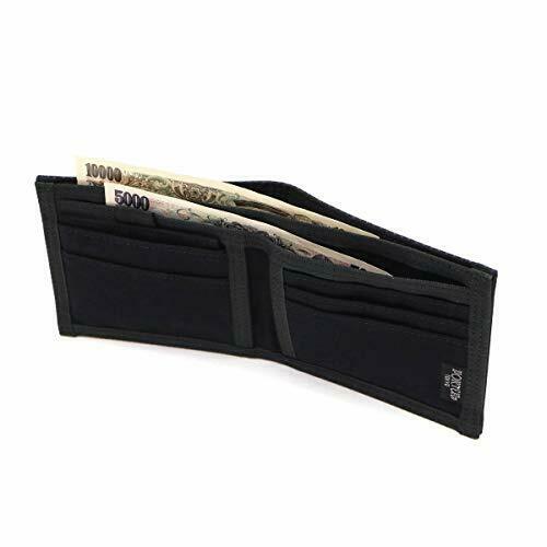 PORTER Yoshida Bag 650-09781 Bi Fold Wallet DRAWING Black NEW from Japan_6
