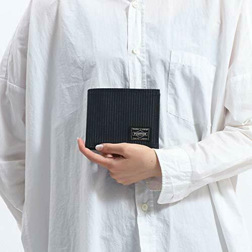 PORTER Yoshida Bag 650-09781 Bi Fold Wallet DRAWING Black NEW from Japan_7