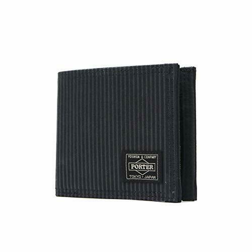 PORTER Yoshida Bag 650-09781 Bi Fold Wallet DRAWING Black NEW from Japan_9